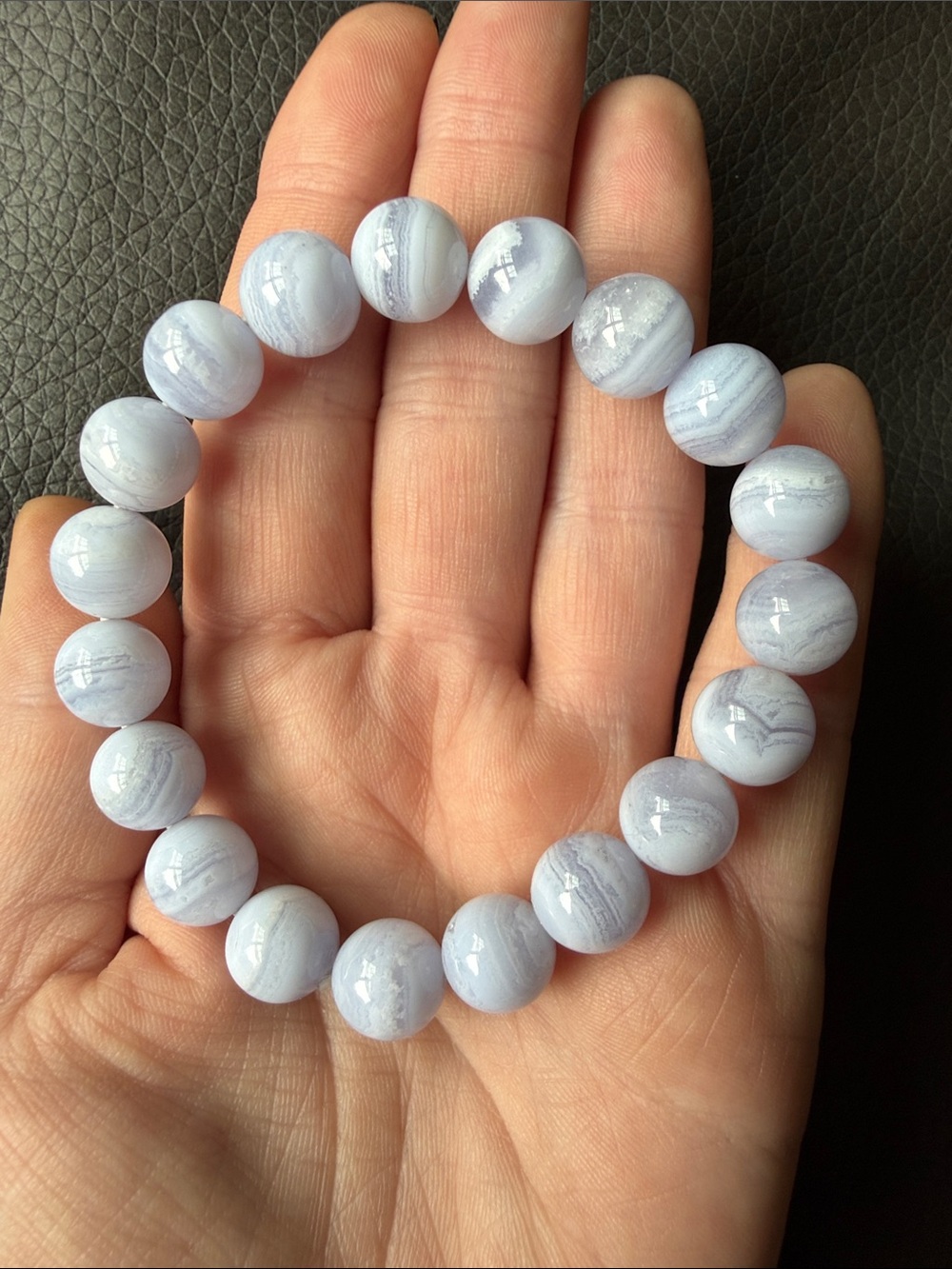 Blue lace Agate bracelet